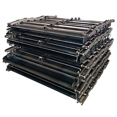 P100 Slat Conveyor Chain Rantai Apron